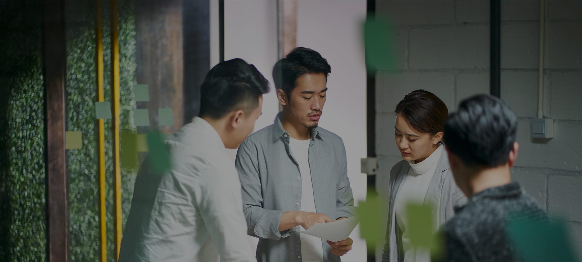 打ち合わせの様子